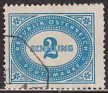 Austria 1947 Numbers 2 SC Blue Scott J229